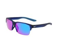 Nike Unisex NIKE MAVERICK FREE E CU3746 451 Gafas de sol Plástico Azul Azul Cuadrada Reflejado