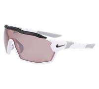 Nike Unisex Nike NIKE SHOW X RUSH E DZ7369 100 Gafas de sol Bio-inyección Blanco Violeta Máscara Normal Fotocromático