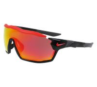 Nike Unisex Nike NIKE SHOW X RUSH M DZ7370 010 Gafas de sol Bio-inyección Negro Rojo Máscara Normal Fotocromático