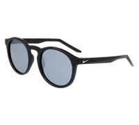 Nike Unisex Nike NIKE SWERVE P FD1850 010 Gafas de sol Plástico Negro Plata Redonda Polarizado Polarizado