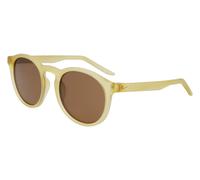 Nike Unisex Nike NIKE SWERVE P FD1850 783 Gafas de sol Plástico Oro opaco Marrón Redonda Polarizado