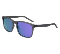 Nike Unisex NIKE RAVE P FD1849 066 Gafas de sol Bio-inyección Gris Violeta Cuadrada Polarizado