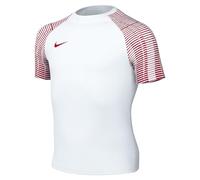 Nike Unisex Niños Camiseta de Fútbol de Manga Corta Y Nk Df Academy Jsy Ss, Blanco y Universidad Red, DH8369-100, M