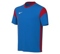 Nike Unisex Niños Camiseta de Fútbol de Manga Corta Y Nk Df Prk Drb III Jsy Ss, Royal Blue, University Red, White, CW3833-464, S