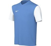 Nike Unisex Niños Camiseta de Fútbol de Manga Corta Y Nk Df Tiempo Prem II Jsy Ss, Azul y Blanco, DH8389-412, XL