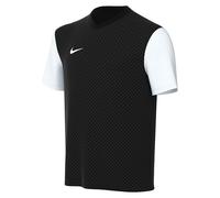 Nike Unisex Niños Camiseta de Fútbol de Manga Corta Y Nk Df Tiempo Prem II Jsy Ss, Negro y Blanco, DH8389-010, XL