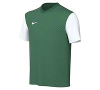 Nike Unisex Niños Camiseta de Fútbol de Manga Corta Y Nk Df Tiempo Prem II Jsy Ss, Verde y Blanco, DH8389-302, XL