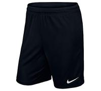 Nike Pantalones cortos de deporte Unisex para niños Negro/Blanco L