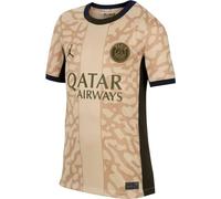 Nike Unisex Niños PSG Y Nk DF Stad JSY SS 4Th, Hemp/Obsidian/Sequoia/Verde áspero, FD6507-201, XL