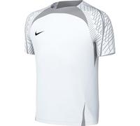 NIKE Unisex Niños Top De Manga Corta W Nk DF Strk23 Top SS, Blanco, Gris Y Negro, DR2287-100, XS
