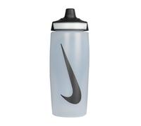 Botella de Fitness Nike Refuel Grip 18 Oz Blanco Talla única