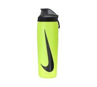 Nike Unisex Refuel Locking Lid Botella de Agua Volt/Black/Black Iridescent 709 ml