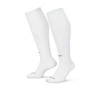 NIKE Unisex Socks Calcetines Clásicos, White/University Red, SX5728-103, L