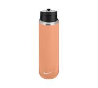 NIKE Unisex SS Recharge Straw Botella de Agua Apricot Agate/Black/Sail 709 ml