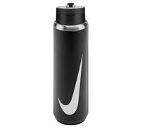 Nike Unisex SS Recharge Straw Botella de Agua Black/Black/White 709 ml