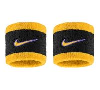 Muñequera de Fitness Nike Swoosh Classic Wristbands 2Pk Negro Talla única