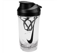 Nike Unisex TR Recharge Shaker Botella de Agua Clear/Black/Anthracite/Black 473 ml