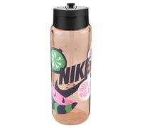 Nike Unisex TR Renew Recharge Straw Botella de Agua Washed Coral/Black/Midnight Navy/Midnight Navy 709 ml