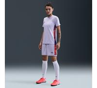 Nike United Academy Pantalón corto de fútbol de tejido Knit Dri-FIT - Mujer - Morado S (EU 36-38)