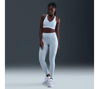 Nike Universa Leggings de longitud completa de talle alto sin costuras delanteras - Mujer - Azul XXL (EU 52-54)