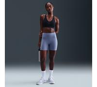 Nike Universa Mallas cortas de 13 cm y talle alto sin costuras delanteras - Mujer - Azul XS (EU 32-34)