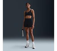 Nike Universa Mallas cortas de 13 cm y talle alto sin costuras delanteras - Mujer - Negro S (EU 36-38)