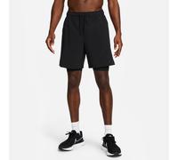Nike Unlimited Pantalón corto versátil Dri-FIT 2 en 1 de 18 cm - Hombre - Negro XXL
