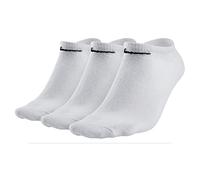 Nike Value No Show, Calcetines Unisex para Adulto, Blanco, XXS (26-30 EU, Pack de 3