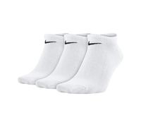 Nike Value No Show Socks (Pack of 3) White/Black L