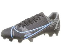 NIKE Vapor 14 Academy FG/MG Zapatos de fútbol (FG) Black/Black-Iron Grey 40