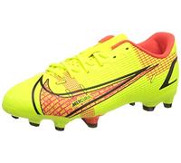 NIKE Vapor 14 Academy FG/MG Zapatos de fútbol (FG) Volt/Bright Crimson 38