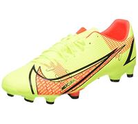 NIKE Vapor 14 Academy FG/MG Zapatos de fútbol (FG) Volt/Bright Crimson 40