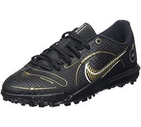 NIKE Vapor 14 Academy Zapatillas de fútbol Black/Metallic Gold 38.5