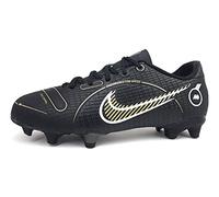 NIKE Vapor 14 Academy, Zapatillas de fútbol, Black Metallic Gold Metallic S, 28.5 EU