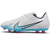 Nike Vapor 15 Club FG/MG Zapatos de fútbol White/Baltic Blue-Pink Blast 4Y