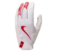 Nike Vapor Jet 8.0 Guantes de Fútbol Americano Blanco | Blanco | Rojo Medium