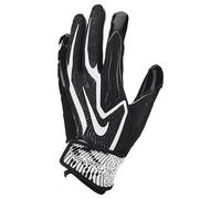 Nike Vapor Jet 9.0 FG Guantes de fútbol americano para niño Black/Black/White L