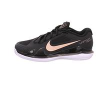 NIKE Vapor Pro Cly Zapatos de Tenis Black/Mtlc Red Bronze-White 7