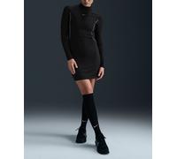 Nike Vestido de manga larga de mujer. Negro M