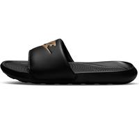 NIKE Victori One, Chanclas Hombre, Black Metallic Gold, 51.5 EU