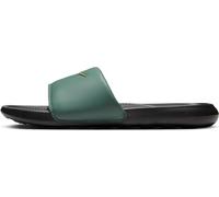 Nike Victori One SWSH Slides, Black/Bronzine-Vintage Green, 40 EU, Black Bronzine Vintage Green, 40 EU