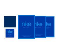 NIKE - Viral Blue Pack de 3 x 30 ml, Colonia Hombre, Formato Viaje en Spray, Perfume Hombre, Eau de Toilette Natural y Masculina, Aroma Cítrico, Fragancia Fresca