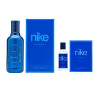 NIKE - Viral Blue Promoción 100 ml + 30 ml, Colonia Hombre, Pack 2 Productos, Perfume Formato Spray, Eau de Toilette Natural y Masculina, Aroma Cítrico, Fragancia Fresca