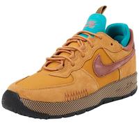 Nike W Air Force 1 Wild, Sneaker Mujer, Flax Red Sepia Teal Charge Black, 44.5 EU