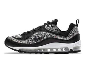 Nike W Air Max 98 Lx Womens Sneakers AV4417-001, Black/Black-White