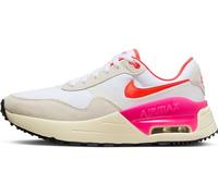 Nike W Air MAX Systm, Bajo Mujer, White/Bright Crimson-Summit White, 40.5 EU