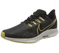 NIKE W Air Zoom Pegasus 36 PRM, Zapatillas de Running para Mujer, Dk Smoke Grey Particle Grey Black Infinite Gold Pale Ivory Summit White, 38.5 EU
