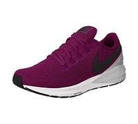 Nike W Air Zoom Structure 22, Zapatillas de Running Mujer, True Berry/Black/Chrome/White, 42 EU