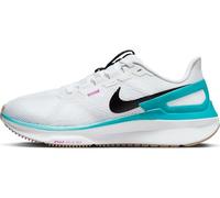 Nike W Air Zoom Structure 25, Zapatillas para Correr Mujer, White Black Pure Platinum Dusty Cactus, 39 EU