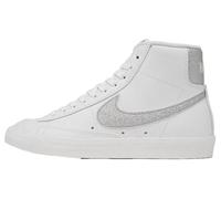 Nike W Blazer Mid '77 - Zapatillas de baloncesto para mujer, blanco y plateado, 36.5 EU